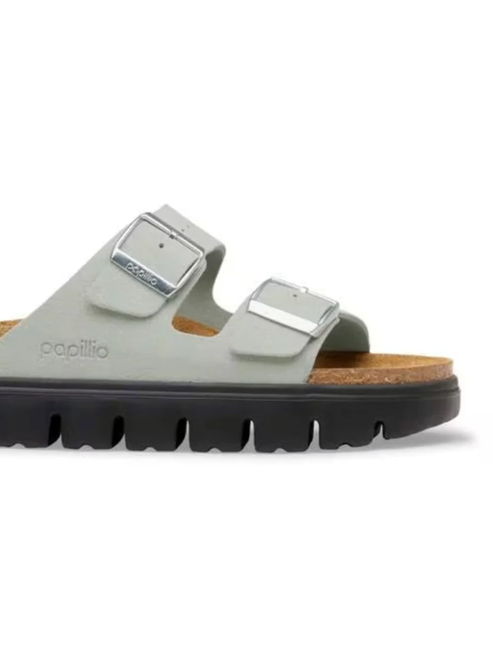 NEW Birkenstock Arizona Chunky Pure Sage Sandals 38 Womens 7 to 7.5 NEW